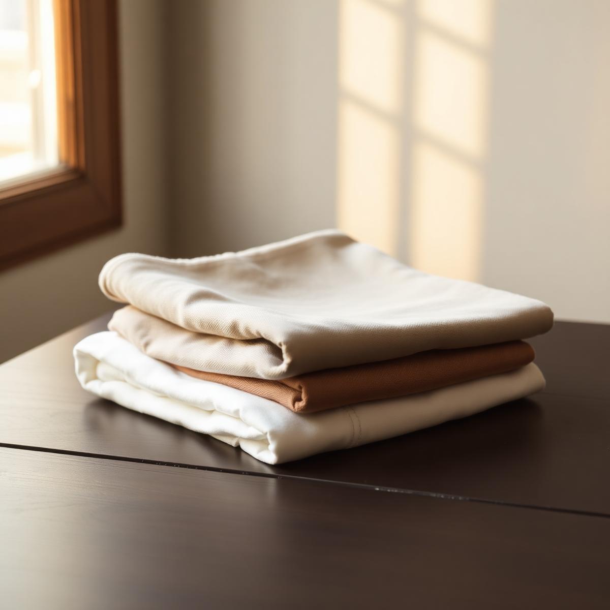 Folded LAZARUSRFD garments