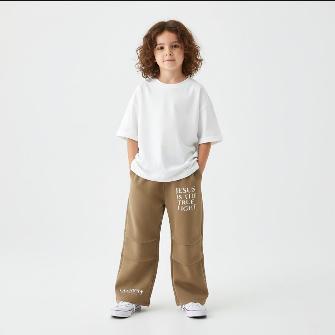 JESUS is The Light Kids' Sweatpants